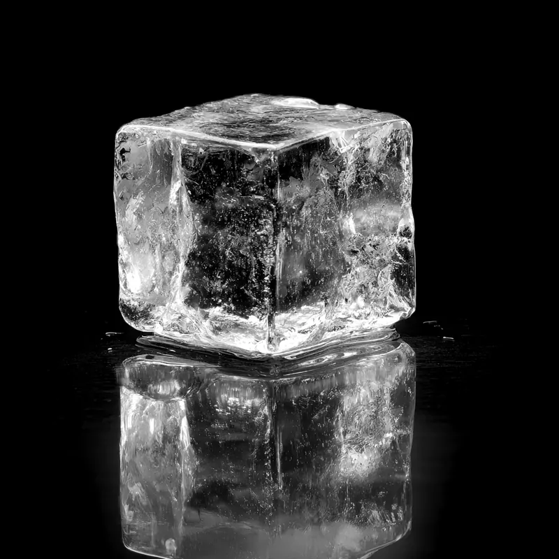 Cubo de gelo grande de 5 cm